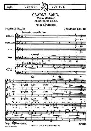 Johannes Brahms: Cradle Song