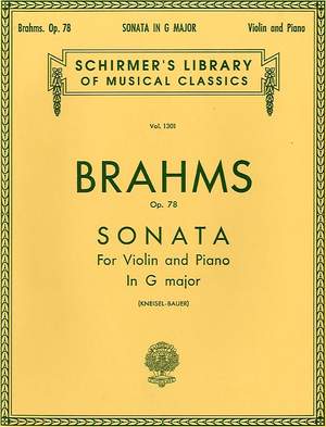 Johannes Brahms: Sonata in G Major, Op. 78