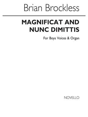 Brian Brockless: Magnificat And Nunc Dimittis