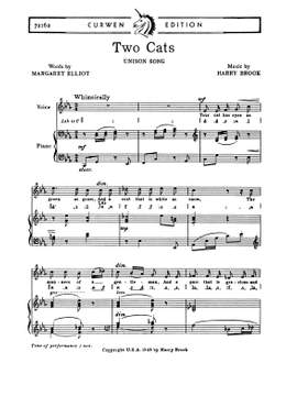 H. Brook: Two Cats