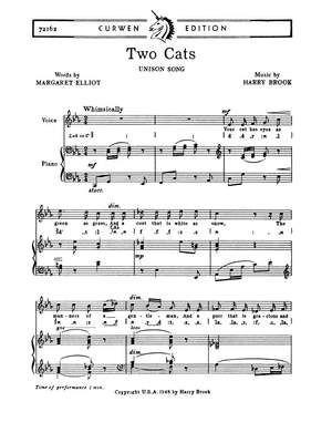 H. Brook: Two Cats