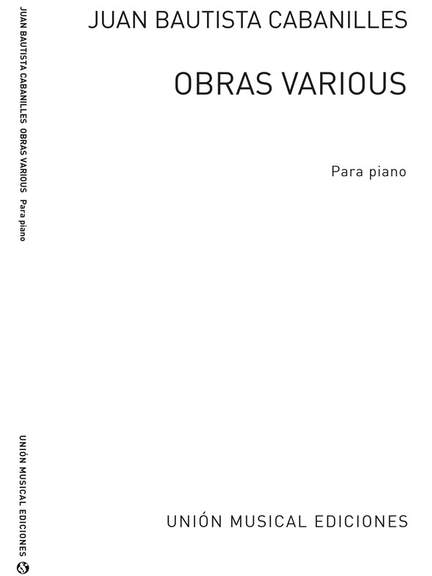 Cabanilles Obras Various