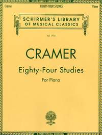 Johann Cramer: 84 Studies for Piano (Bks. I-IV - Complete)