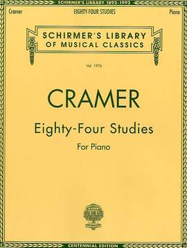 Johann Cramer: 84 Studies for Piano (Bks. I-IV - Complete)