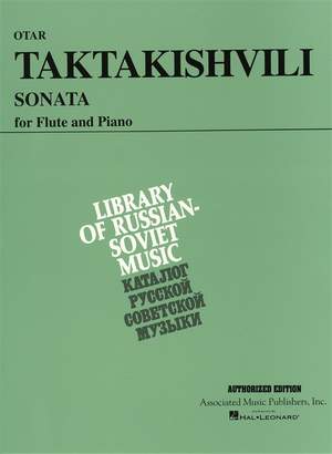 Otar Taktakishvili: Sonata for Flute