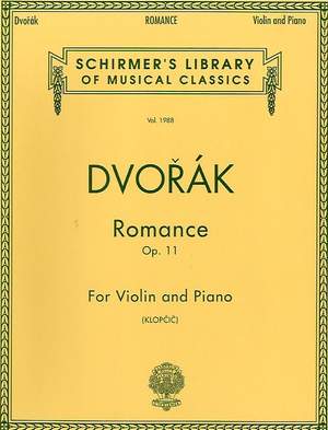 Antonín Dvořák: Romance, Op. 11