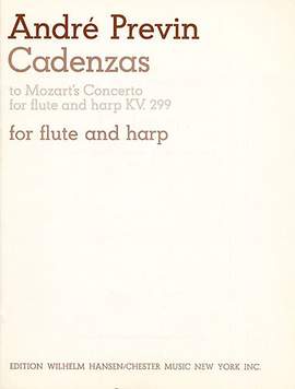 André Previn_Wolfgang Amadeus Mozart: Cadenzas (Concerto For Flute And Harp K.299)