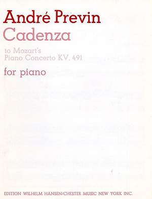André Previn: Cadenza To Mozart's Piano Concerto K.491