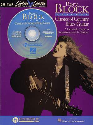 R. Block Teaches Classics of Country Blues Guitar