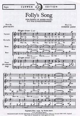 Gordon Jacob_John Keats: Folly's Song
