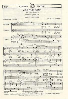 Johannes Brahms: Cradle Song