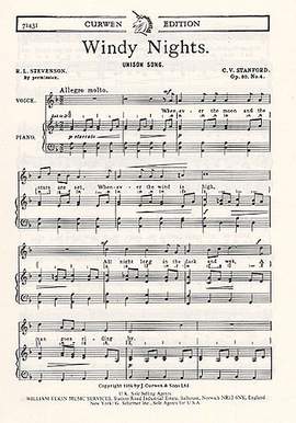 Charles Villiers Stanford: Windy Nights
