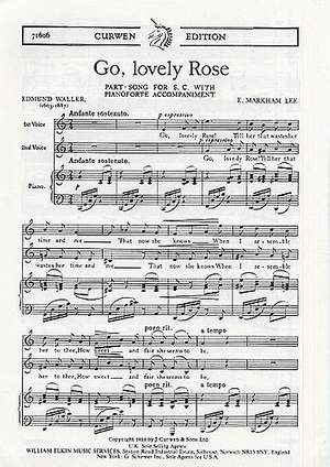 E Markham Lee: Go, Lovely Rose