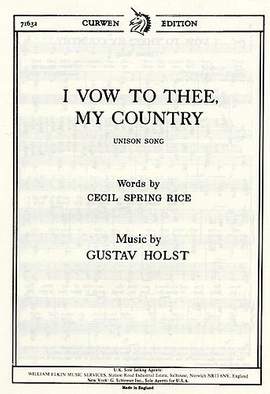 Gustav Holst: I Vow To Thee My Country