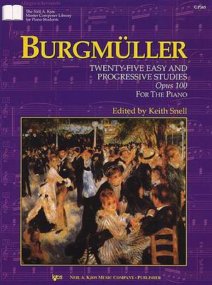 Friedrich Burgmüller: 25 Easy & Progressive Studies Op.100 (piano)