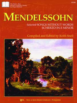 Felix Mendelssohn Bartholdy: Songs Without Words And Scherzo In E Minor