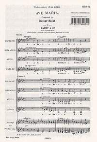 Gustav Holst: Ave Maria