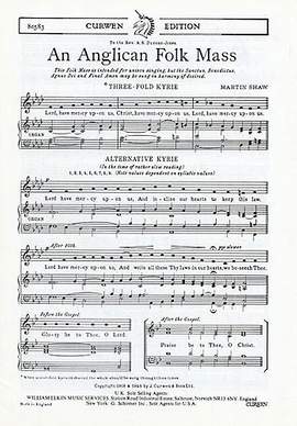 Martin Shaw: Anglican Folk Mass