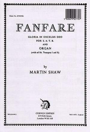 Martin Shaw: Fanfare Gloria In Excelsis Deo