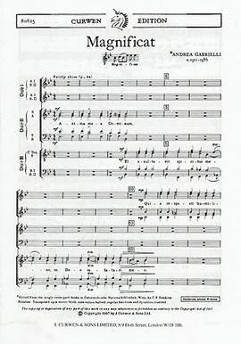 Andrea Gabrieli: Magnificat