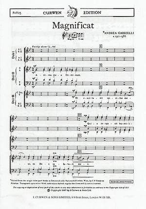 Andrea Gabrieli: Magnificat