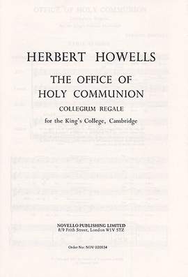 Herbert Howells: Communion Service (Collegium Regale)
