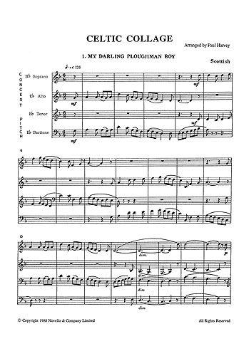 Celtic Collage For Saxophone Quartet