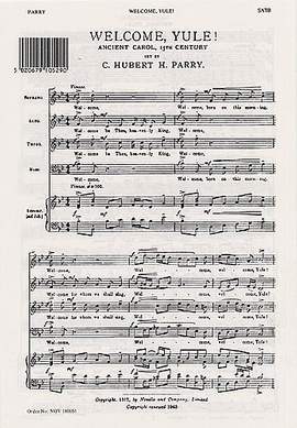 Hubert Parry: Welcome Yule!