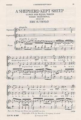 Eric Thiman_ Townsend: A Shepherd Kept Sheep