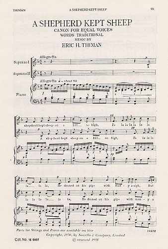 Eric Thiman_ Townsend: A Shepherd Kept Sheep