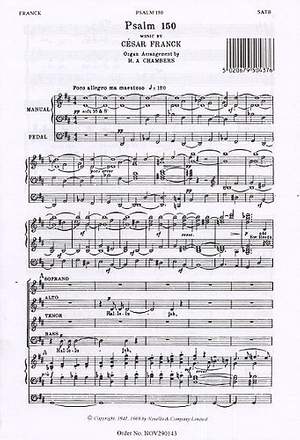 César Franck: Psalm 150 (O Praise God In His Holiness)