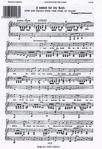 Felix Mendelssohn Bartholdy: I Waited For The Lord Solo