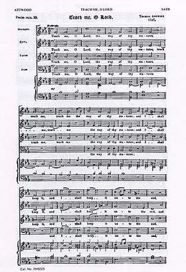 Georg Friedrich Händel_Thomas Attwood: Teach Me O Lord / O God In Thy Heavenly Hand