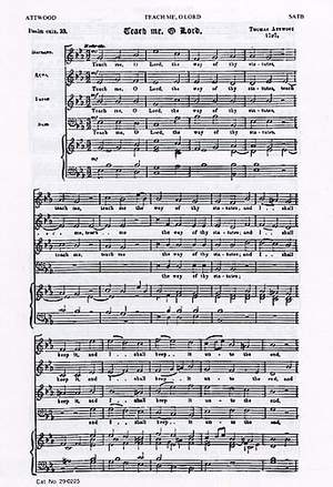 Georg Friedrich Händel_Thomas Attwood: Teach Me O Lord / O God In Thy Heavenly Hand