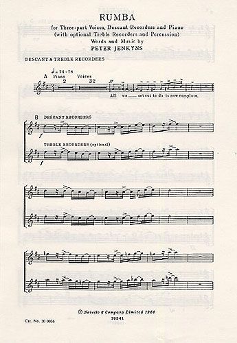 Peter Jenkyns: Rumba