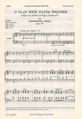 Christopher Steel: O Clap Your Hands Together