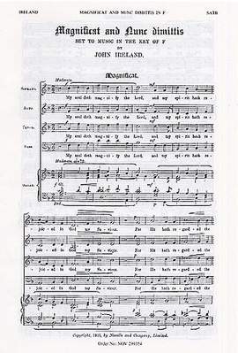 John Ireland: Magnificat And Nunc Dimittis In F