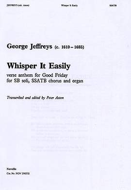 George Jeffreys: Whisper It Easily