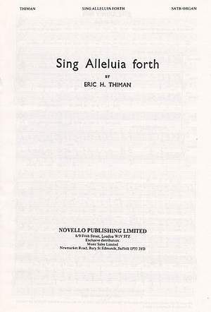 Eric Thiman: Sing Alleluia Forth