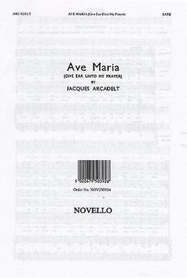 Jacques Arcadelt: Ave Maria