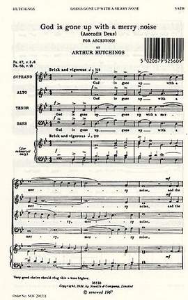 Arthur Hutchings: God Is Gone Up (Ascendit Deus)