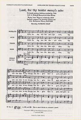John Hilton_Richard Farrant: Lord For Thy Tender Mercy's Sake