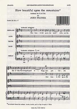Sir John Stainer: How Beautiful Upon The Mountains