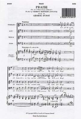 George Dyson: Praise No.1