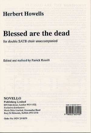Herbert Howells: Blessed Are The Dead
