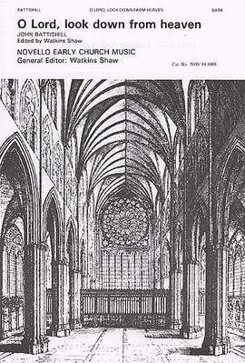 Jonathan Battishill: O Lord Look Down From Heaven