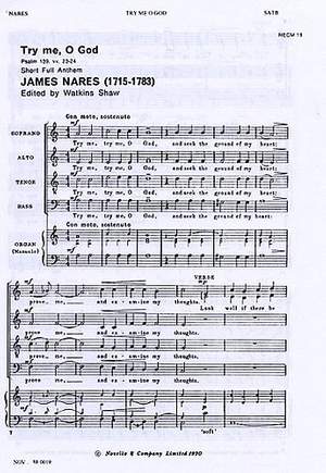 James Nares: Try Me O God