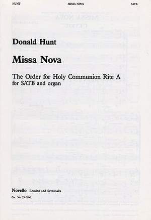 Donald Hunt: Missa Nova