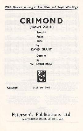 David Grant_W. Baird Ross: Crimond