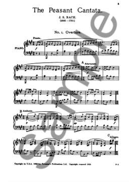 Johann Sebastian Bach: Peasant Cantata